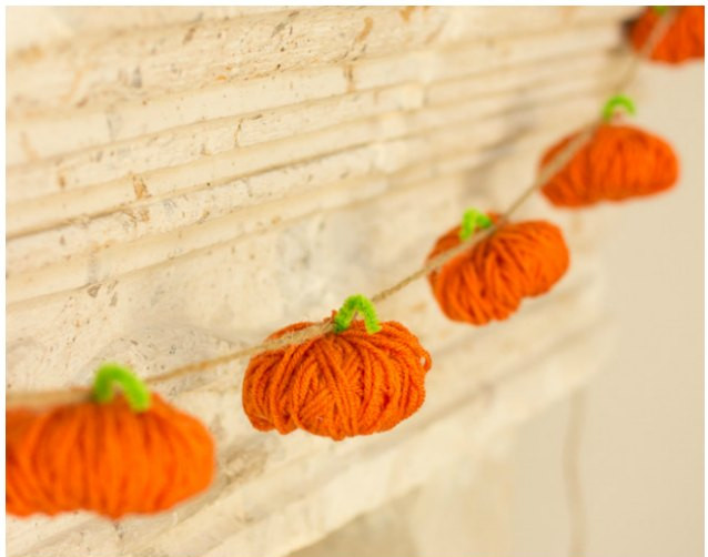 simple-yarn-pumpkin-garland-craft